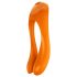 Satisfyer Candy Cane - Vibrador Duplo Recarregável e à Prova d'Água (Laranja)