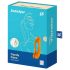 Satisfyer Candy Cane - Vibrador Duplo Recarregável e à Prova d'Água (Laranja)