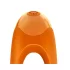 Satisfyer Candy Cane - vibrador recarregável duplo à prova d'água - laranja