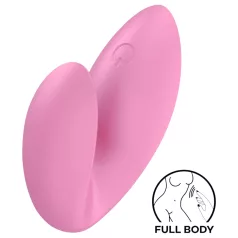   Satisfyer Love Riot - vibrador de dedo recarregável e à prova d'água (rosa)
