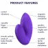 Satisfyer Love Riot - vibrador de dedo recarregável à prova d'água - roxo