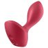 Satisfyer Backdoor Lover - vibrador anal recarregável, à prova d'água (vermelho)