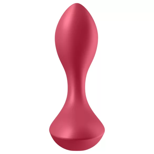 Satisfyer Backdoor Lover - vibrador anal recarregável à prova d'água - vermelho