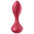 Satisfyer Backdoor Lover - vibrador anal recarregável, à prova d'água (vermelho)