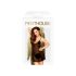 Penthouse Sedução Casual - camisola rendada e tanga (preto) - M/L