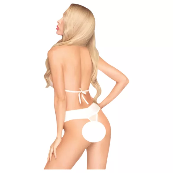 Penthouse Perfect Lover - body com alça de pescoço - branco - M/L