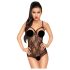 Penthouse Ligado - Body de Renda Aberta (preto) - L/XL