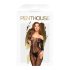 Penthouse Dreamy Diva - Macacão Carmen Ziguezague (preto) - XL