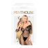 Penthouse High Profile - macacão floral Carmen (preto)