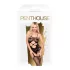 Penthouse Hot Nightfall - conjunto lingerie arrastão aberto ondulado - preto - XL