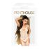 Penthouse Eye of the Storm - conjunto floral de rede (branco)