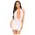 Vestido Sensual Penthouse Heart Rob com Calcinha (Branco) - M/L