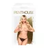 Penthouse Hot Getaway - tanga aberta com laço - renda preta - L/XL