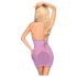 Penthouse Bedtime Story - camisola & tanga (roxo) - L/XL