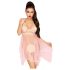 Boneca Penthouse Travessa - vestido de renda e tanga (rosa)