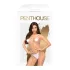 Penthouse - body arrastão aberto - branco - XL