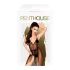 Penthouse Best Forplay - body de renda com véu de tule - preto