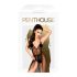 Penthouse Best Forplay - Body de renda com tule (preto) - M/L