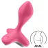 Satisfyer Game Changer - vibrador anal recarregável - silicone rosa