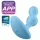 Satisfyer Deep Diver - Vibrador anal controlado por app (azul)