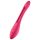Satisfyer Elastic Joy - vibrador flexível e recarregável para casais (vermelho)