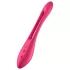 Satisfyer Elastic Joy - vibrador casal flexível recarregável - silicone vermelho
