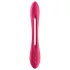 Satisfyer Elastic Joy - vibrador casal flexível recarregável - silicone vermelho