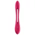 Satisfyer Elastic Joy - vibrador casal flexível recarregável - silicone vermelho