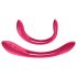 Satisfyer Elastic Joy - vibrador flexível e recarregável para casais (vermelho)