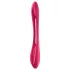 Satisfyer Elastic Joy - vibrador casal flexível recarregável - silicone vermelho