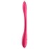 Satisfyer Elastic Joy - vibrador flexível e recarregável para casais (vermelho)
