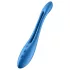 Satisfyer Elastic Game - vibrador casal flexível recarregável silicone azul