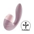 Satisfyer Supernova - Vibrador 2 em 1 com Ondas de Ar, Rec. (Rosa)