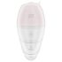 Satisfyer Supernova - Vibrador 2 em 1 com Pulsação Aérea, Recarregável (Branco)