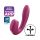 Satisfyer Sunray - Vibrador 2 em 1 recarregável com ondas de ar (vermelho)