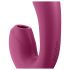 Satisfyer Sunray - Vibrador 2 em 1 recarregável com ondas de ar (vermelho)