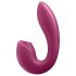Satisfyer Sunray - Vibrador 2 em 1 recarregável com ondas de ar (vermelho)