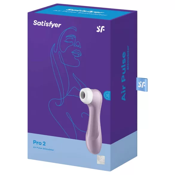 Satisfyer Pro 2 Gen2 - vibrador clitóris recarregável - violeta