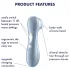 Satisfyer Pro 2 Gen2 - vibrador clitóris sucção recarregável - azul