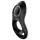 Satisfyer Legendary Duo - anel peniano vibratório recarregável - silicone preto
