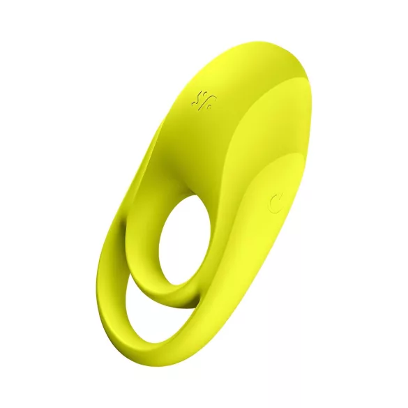Satisfyer Spectacular - anel peniano vibratório à prova d'água (amarelo)