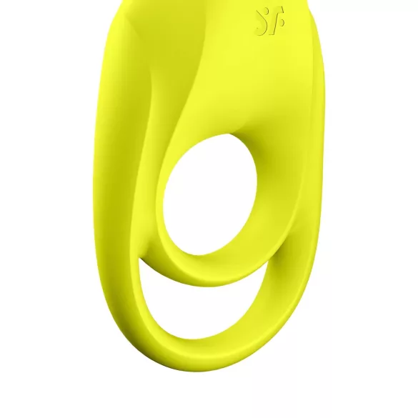 Satisfyer Spectacular - anel peniano vibratório à prova d'água (amarelo)