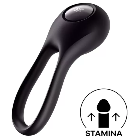 Satisfyer Majestic Duo - anel peniano recarregável e à prova d'água (preto)
