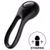 Satisfyer Majestic Duo - anel peniano recarregável e à prova d'água (preto)