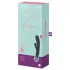 Satisfyer Triple Lover - vibrador ponto G e massageador - prata