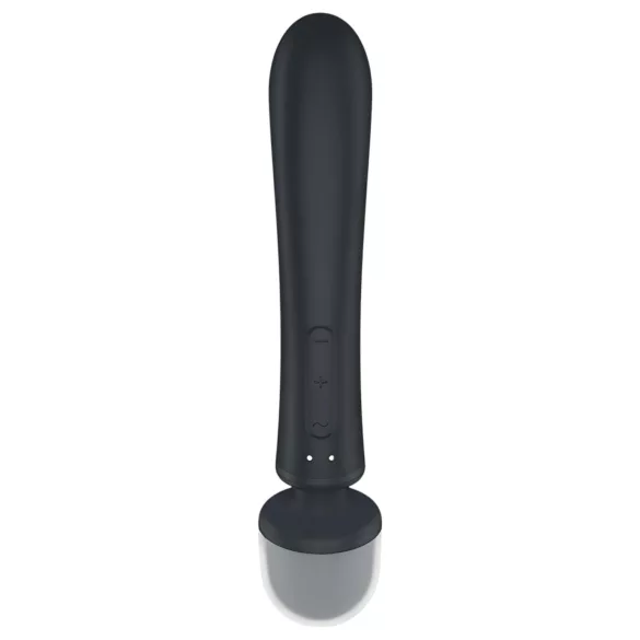 Satisfyer Triple Lover - vibrador ponto G e massageador - prata