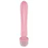 Satisfyer Triple Lover - vibrador ponto G e massageador - silicone rosa