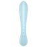 Satisfyer Triple Oh - Vibrador recarregável com braço para clitóris (azul)