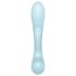 Satisfyer Triple Oh - Vibrador recarregável com braço para clitóris (azul)