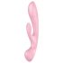 Satisfyer Triple Oh - Vibrador Recargável com Estimulador de Clitóris (Rosa)